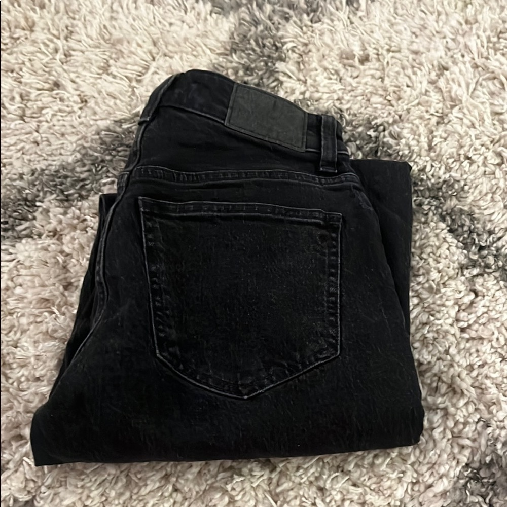 Classic Black Denim Jeans